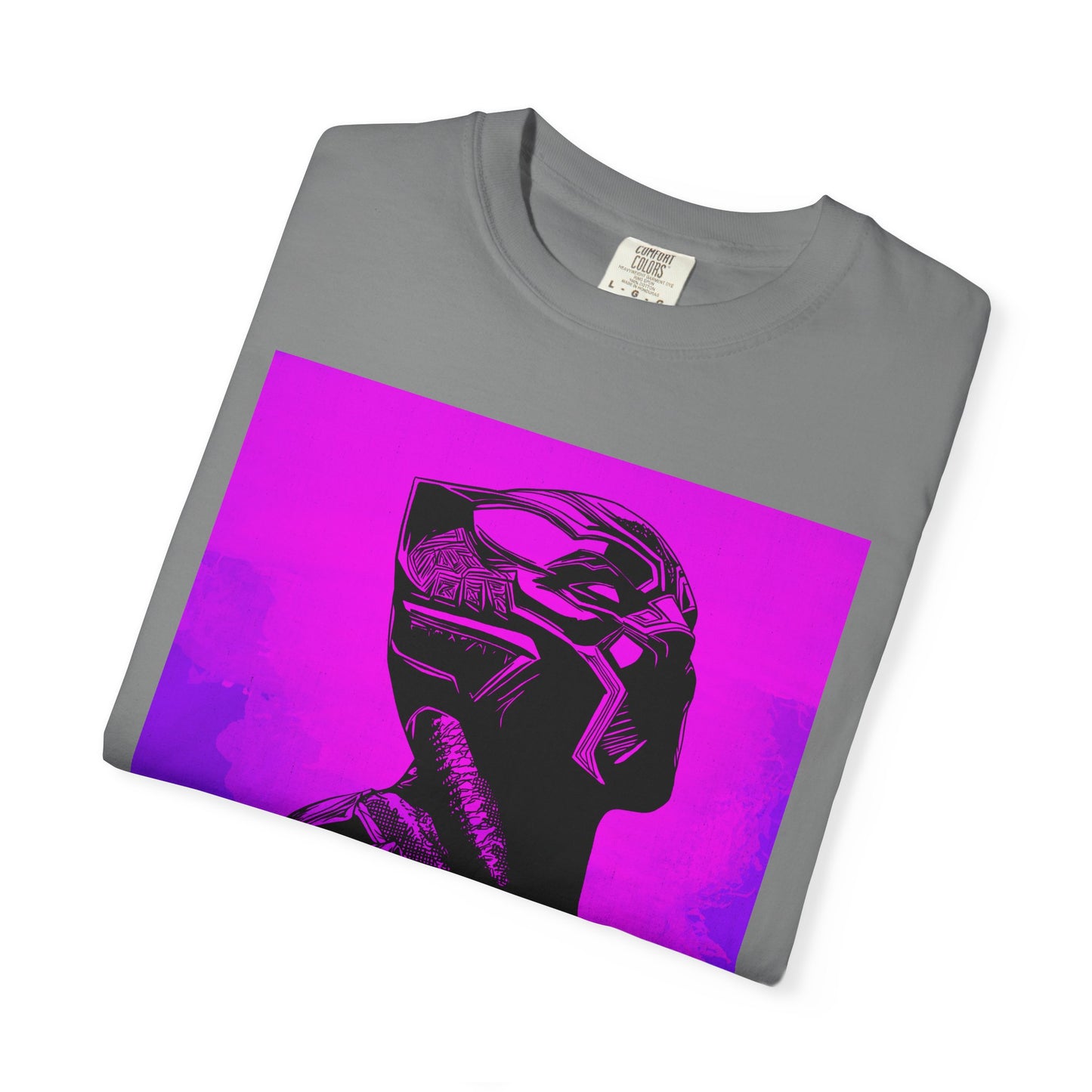 The King — Neon Purple Graphic Tee