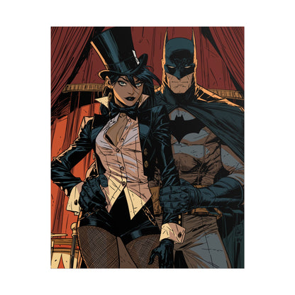 Batman & Zatanna Comic Poster