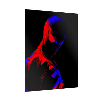 Spider‑man Neon Poster