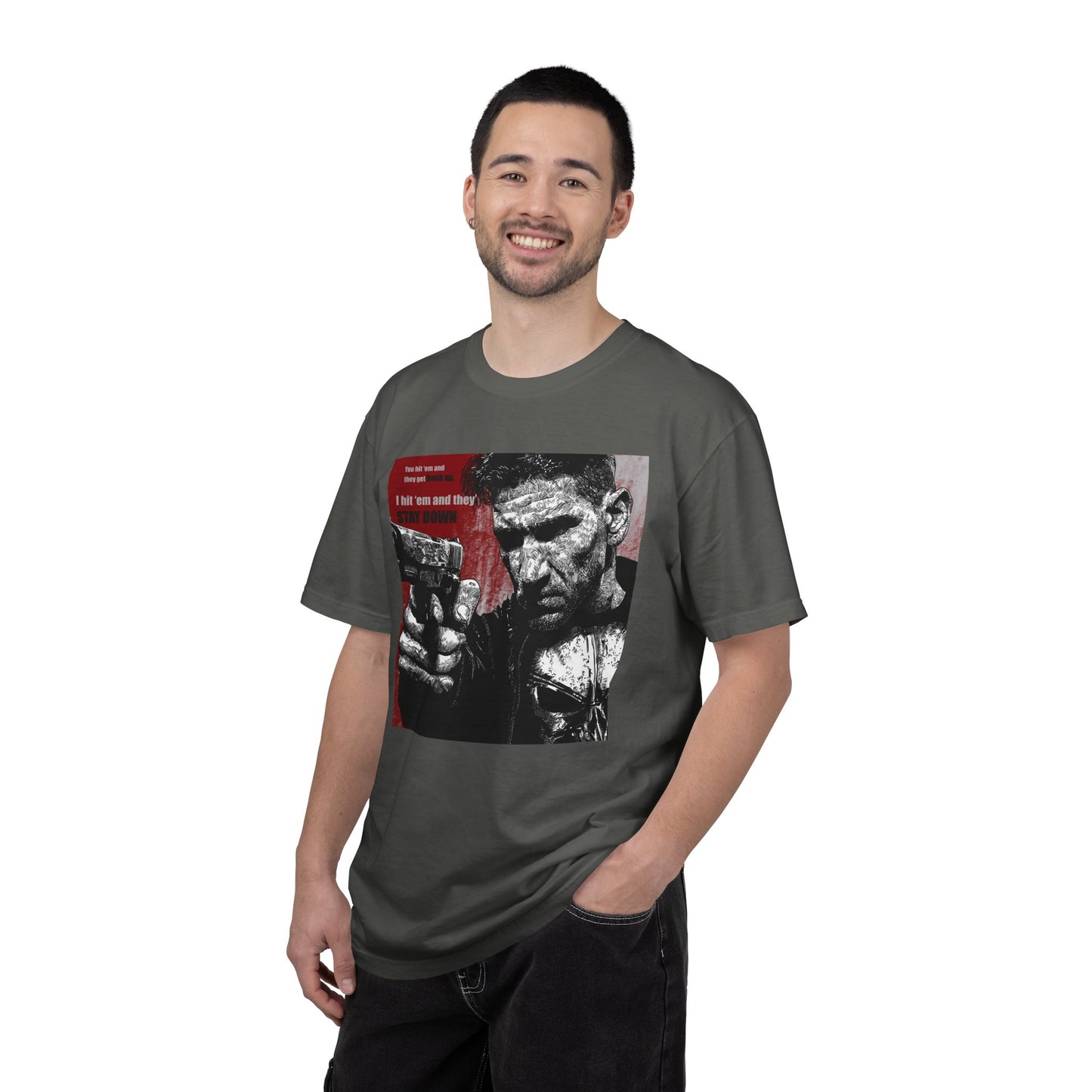 Punisher Graphic T-Shirt – 'I Hit ‘Em'