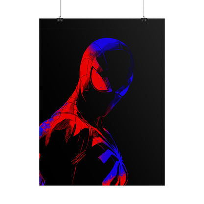 Spider‑man Neon Poster
