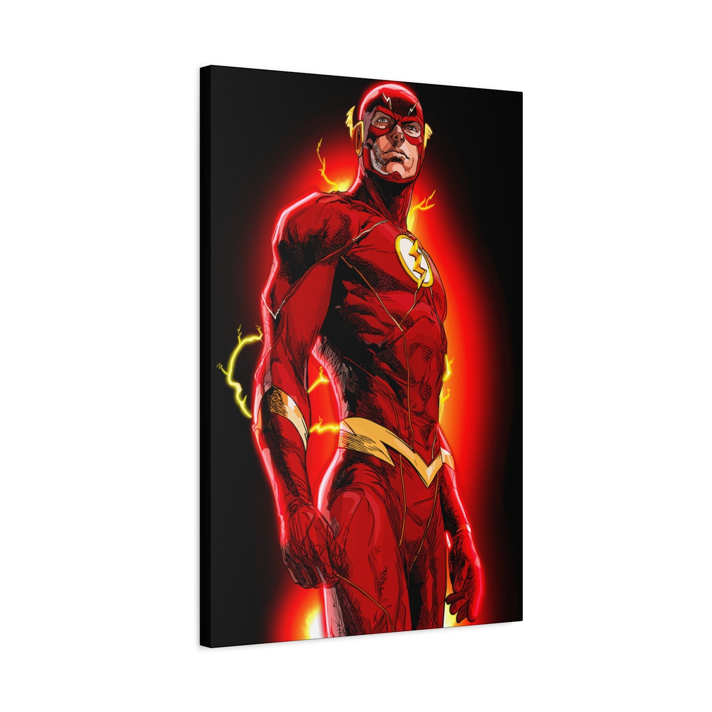 Scarlet Speed - Matte Canvas Print