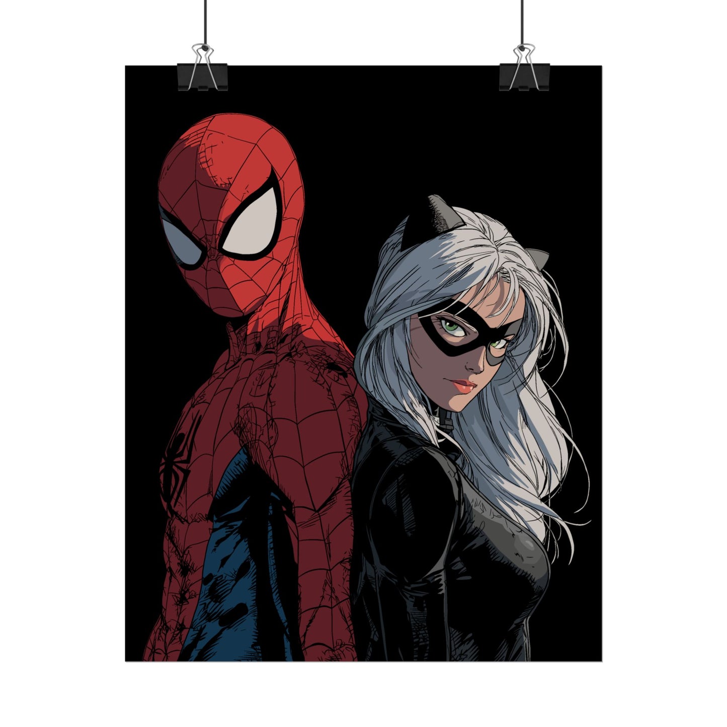 Spider-Man & Black Cat Rolled Poster