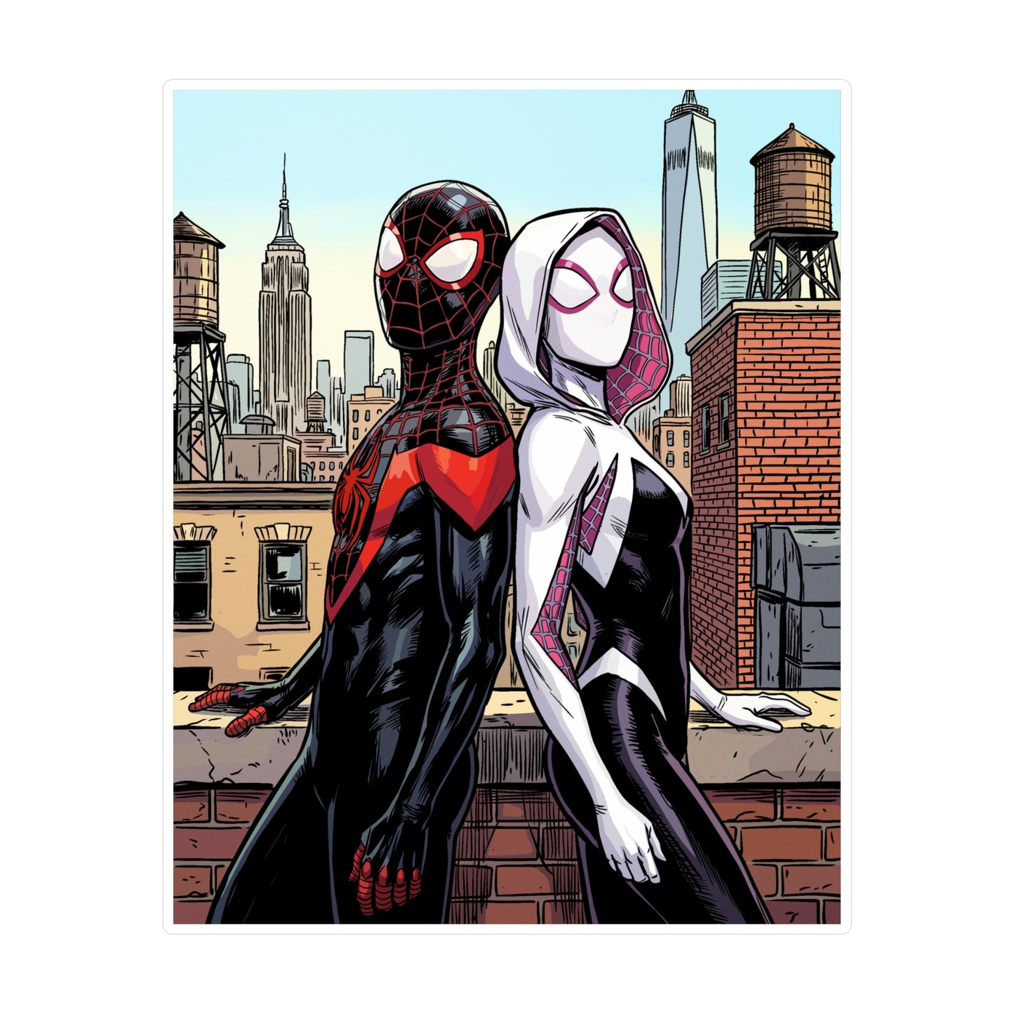 Miles & Gwen - Sticker
