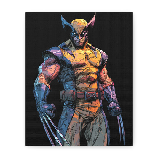 The Loner - Matte Stretched Canvas Print