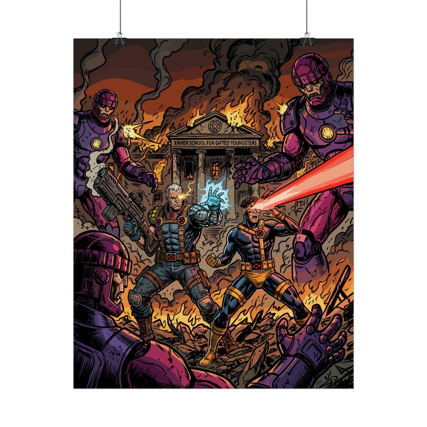 Summers vs. Sentinels - Poster