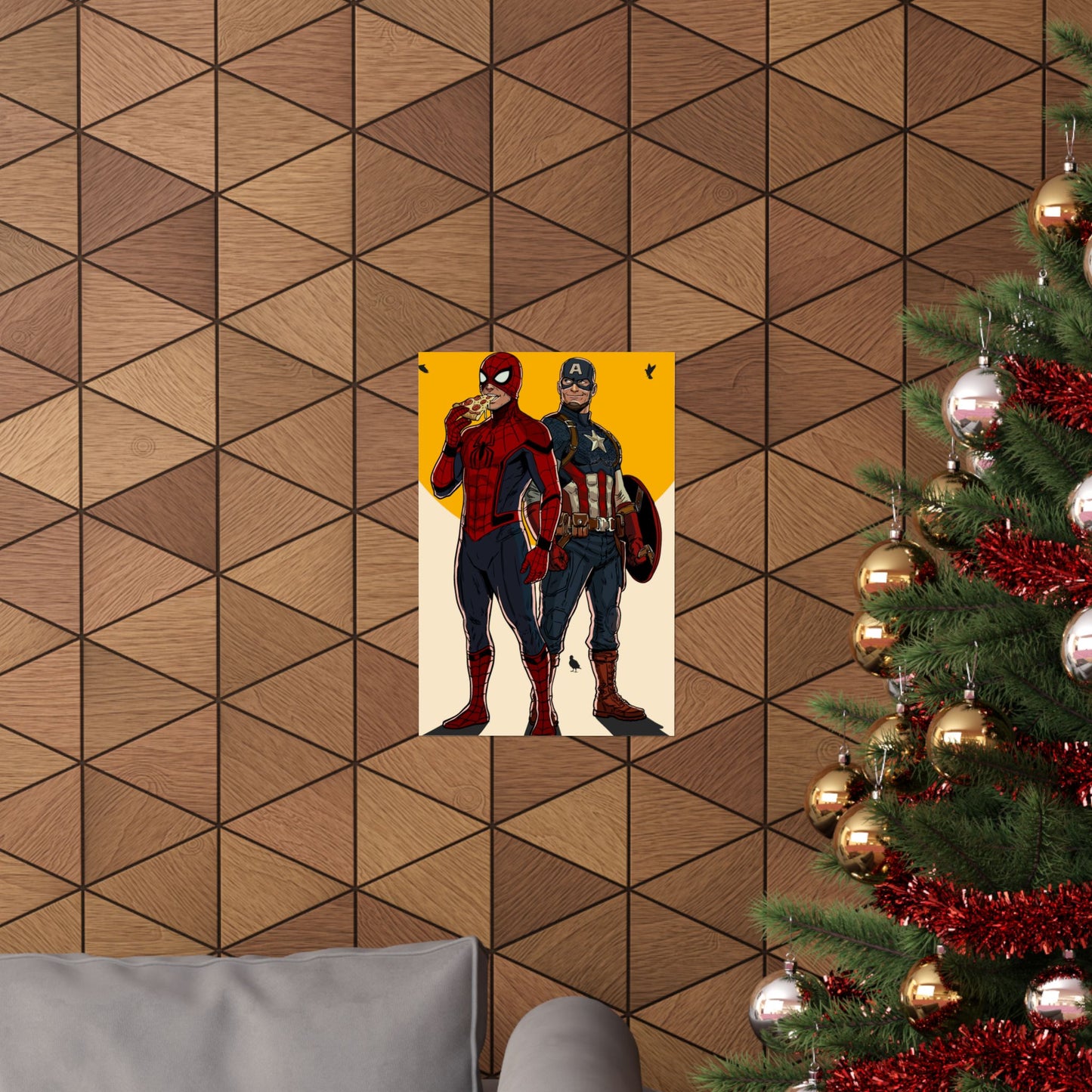 Brooklyn vs Queens - Matte Poster