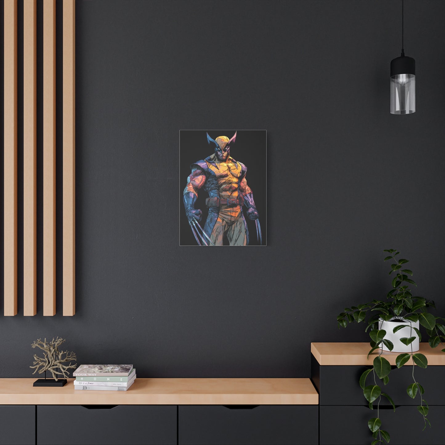 The Loner - Matte Stretched Canvas Print