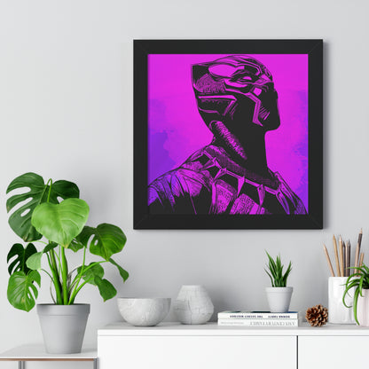 The King - Framed Vertical Poster