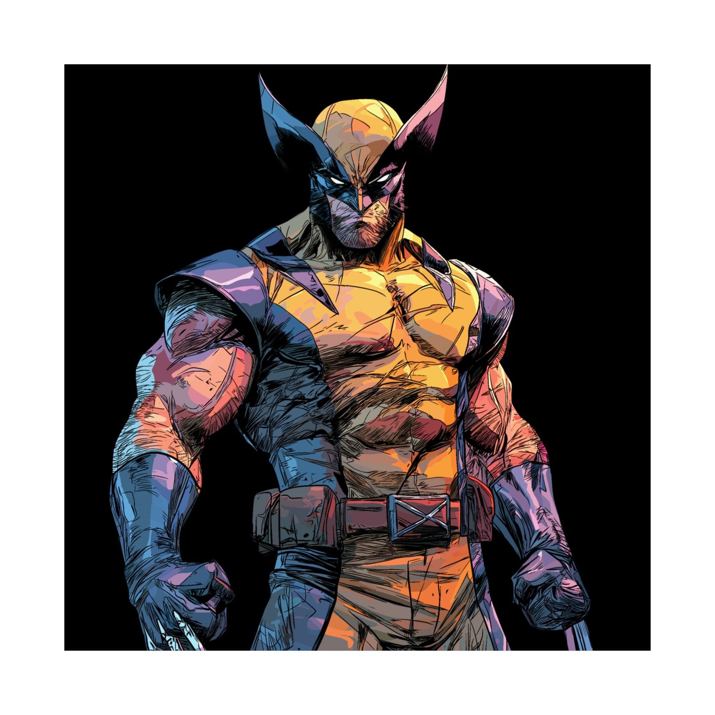 The Loner - Matte Vertical Poster