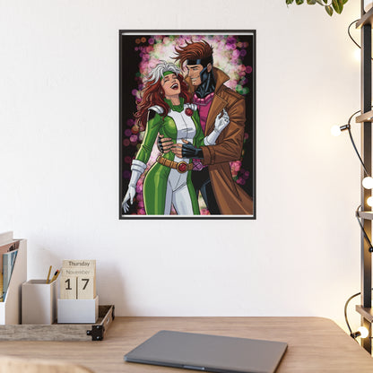 Thief & Belle - Poster with Wooden Frame