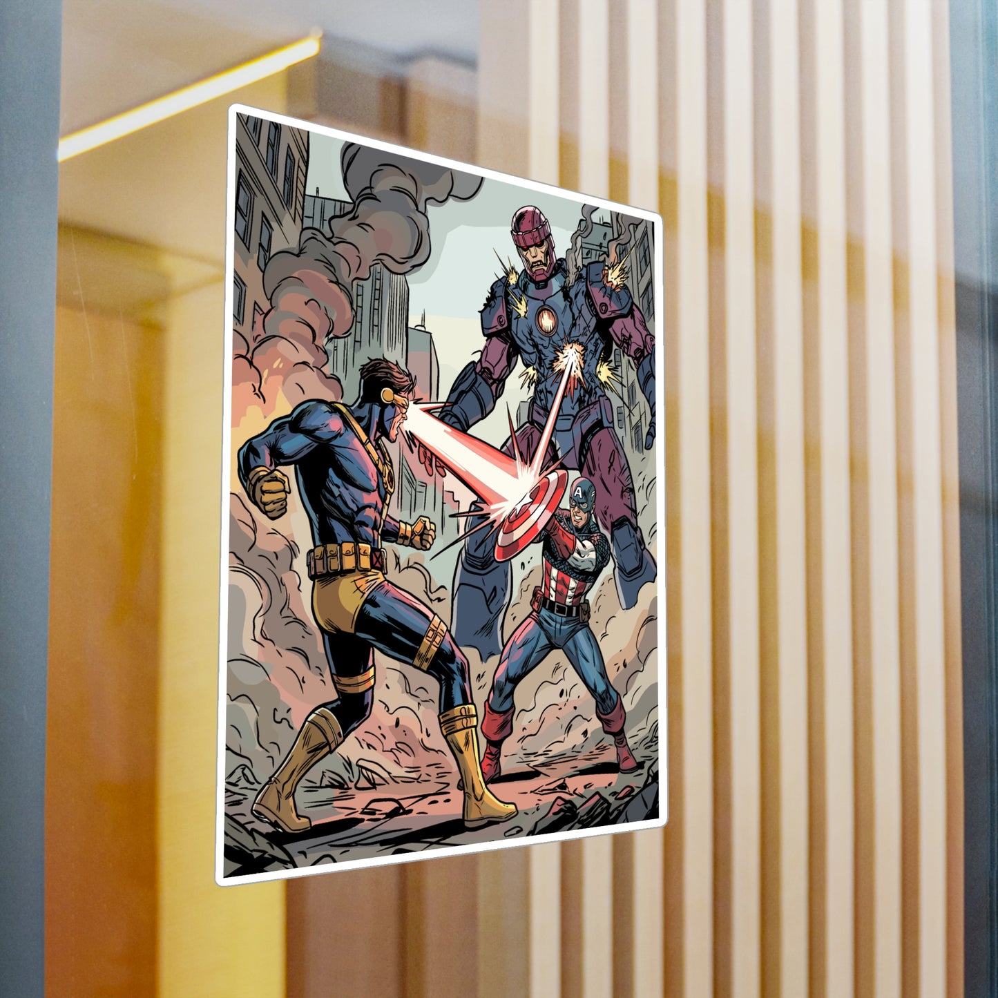 Steve & Scott Teamup - Sticker