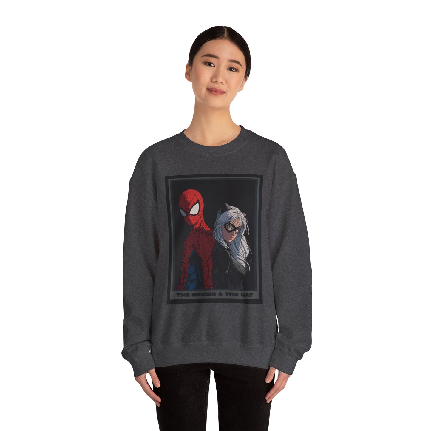 Spider-Man & Black Cat Crewneck Sweatshirt