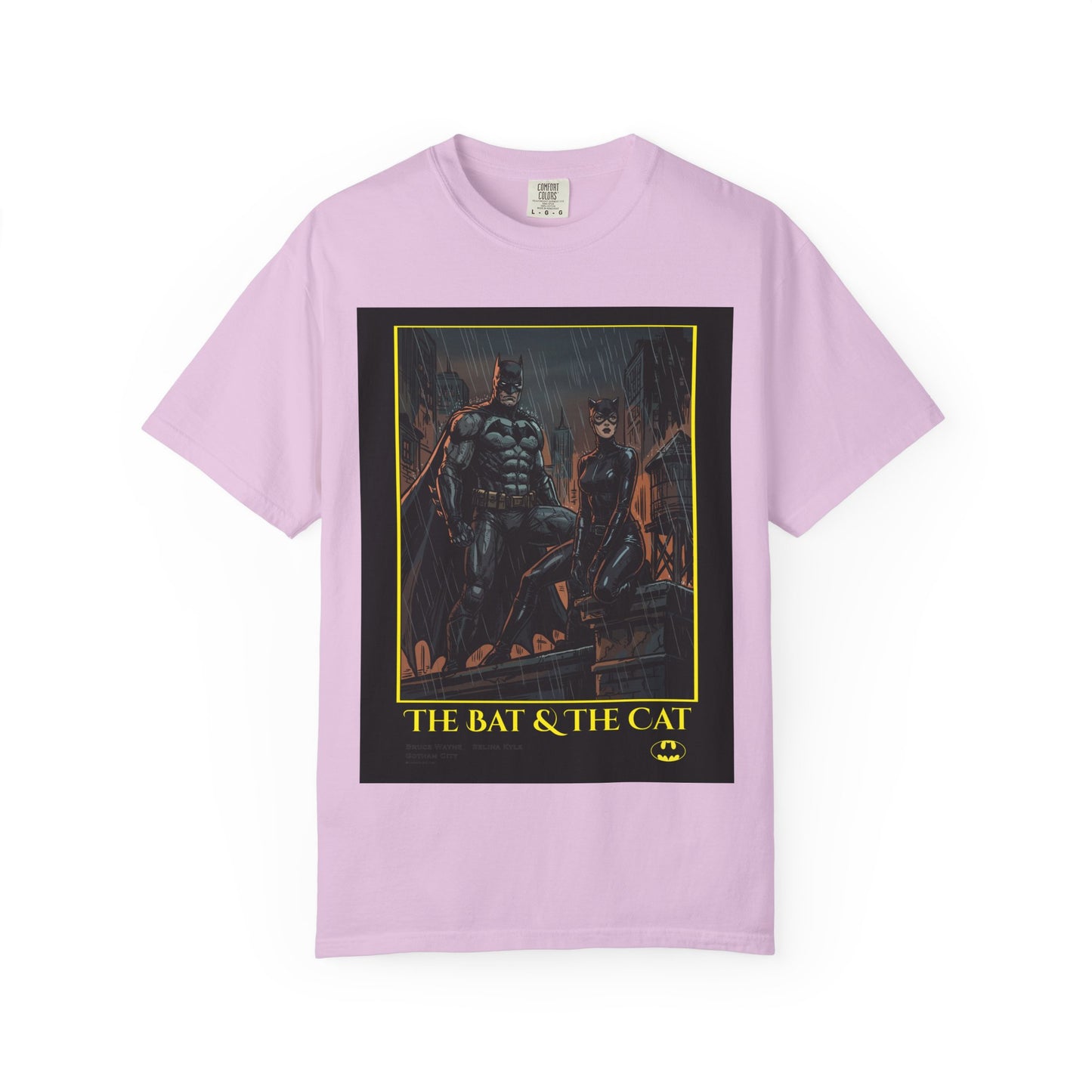 “The Bat & The Cat” Vintage Comic Poster Tee