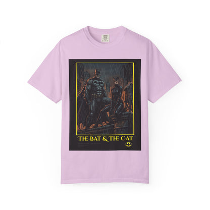 “The Bat & The Cat” Vintage Comic Poster Tee