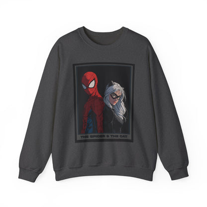 Spider-Man & Black Cat Crewneck Sweatshirt
