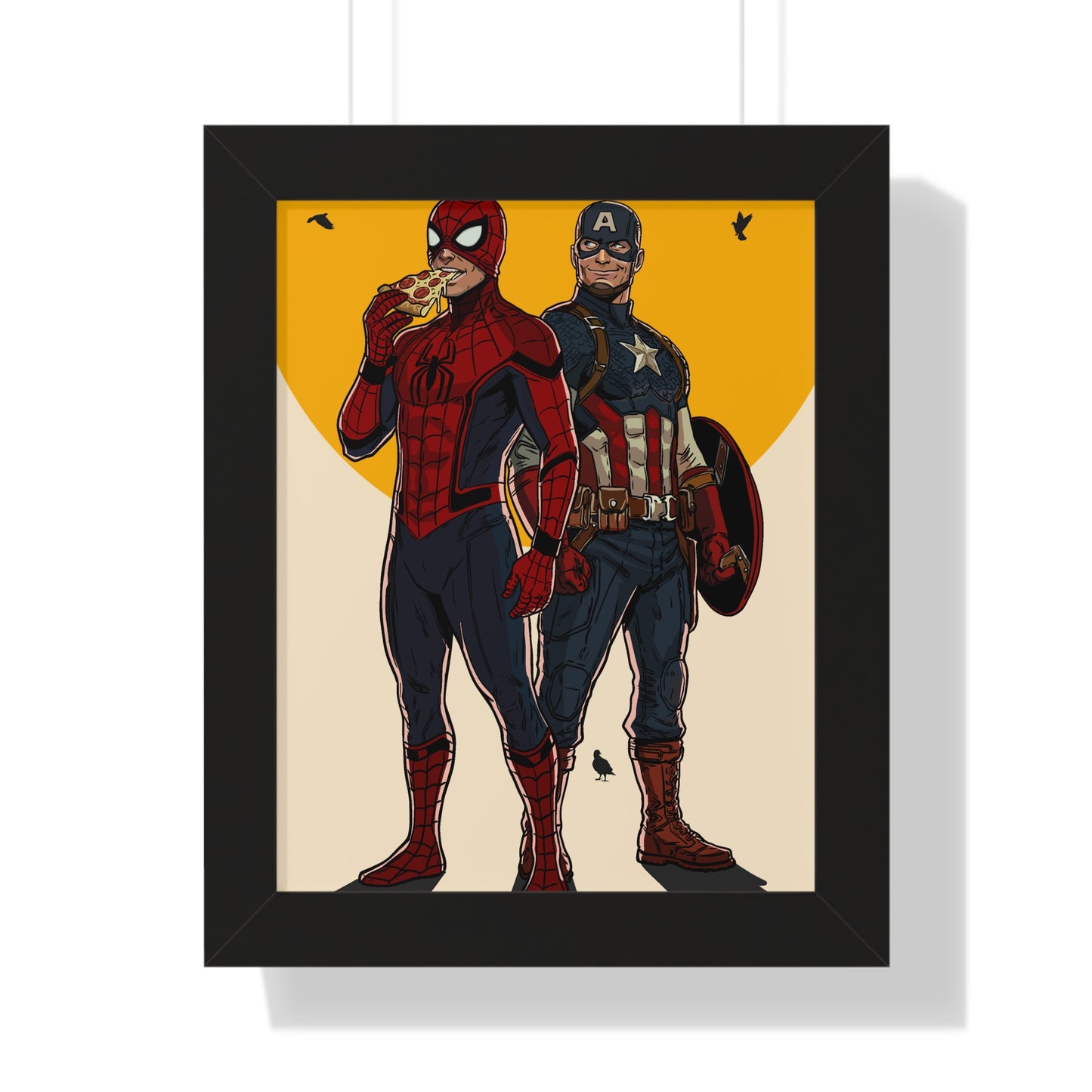Brooklyn vs Queens - Art Print
