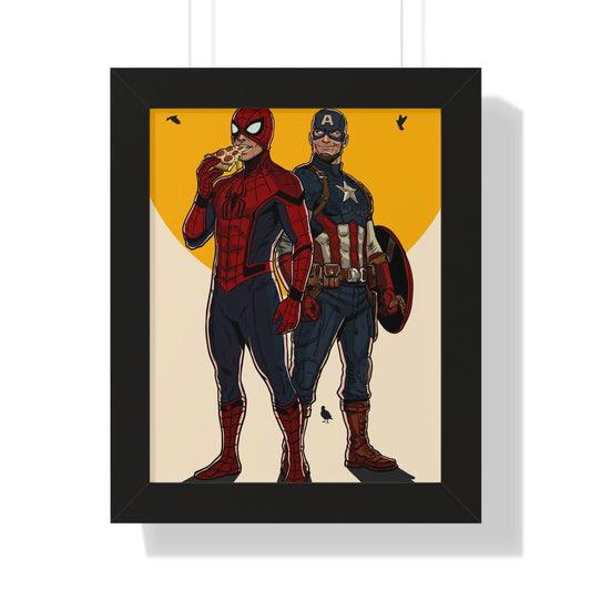 Brooklyn vs Queens - Art Print