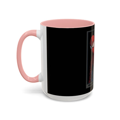 Spider & Cat Duo Accent Coffee Mug – Black 11/15oz