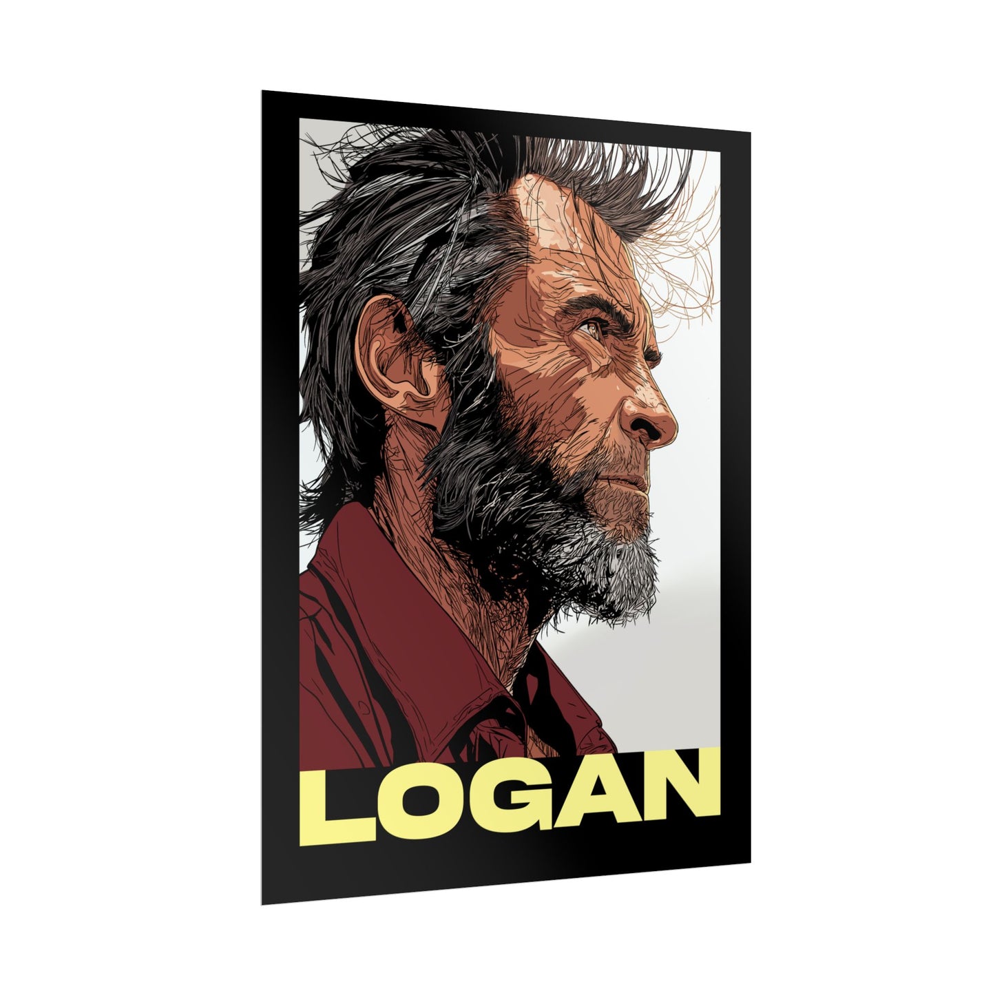 Wolverine - Logan Text Poster