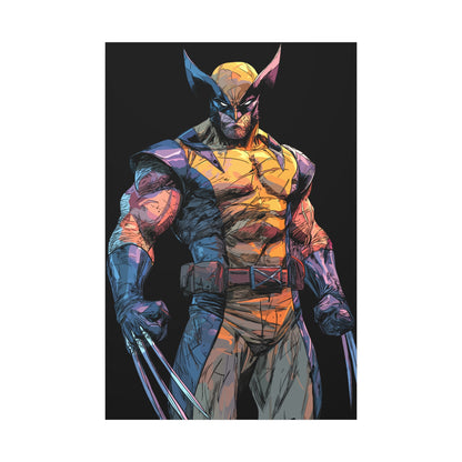 The Loner - Matte Stretched Canvas Print