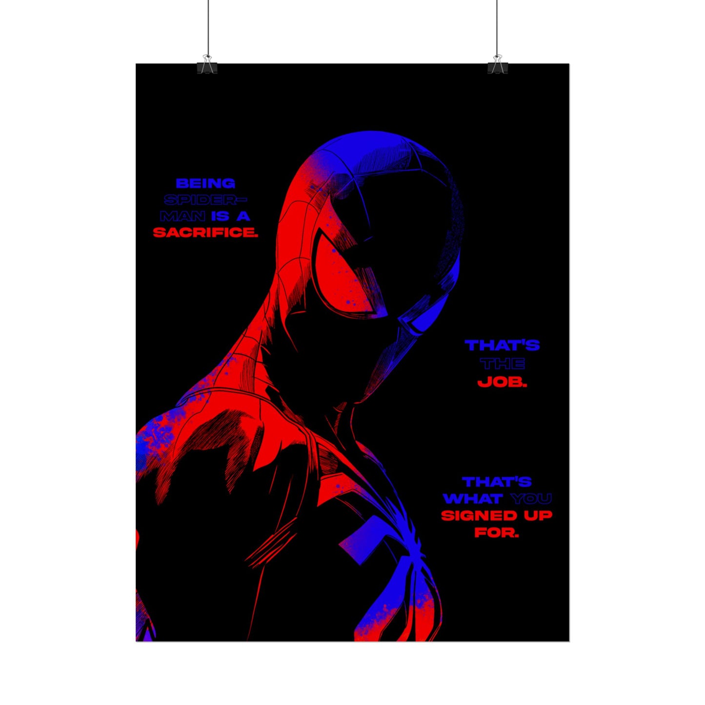 Spider-Man 'Sacrifice' Poster