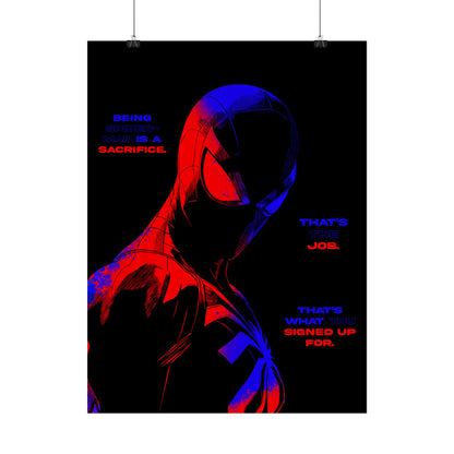 Spider-Man 'Sacrifice' Poster