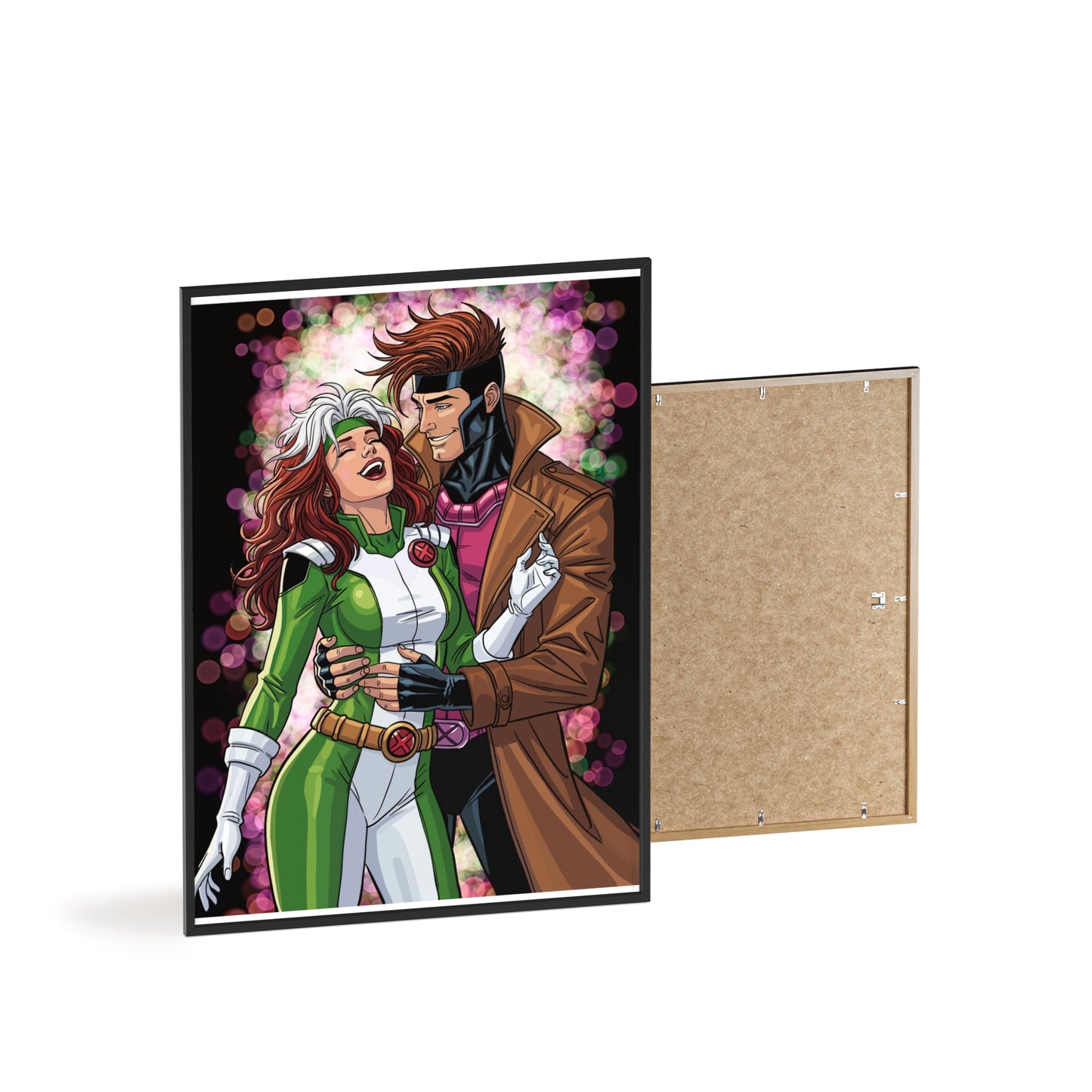 Thief & Belle - Poster with Wooden Frame