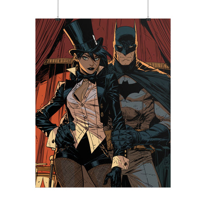 Batman & Zatanna Comic Poster