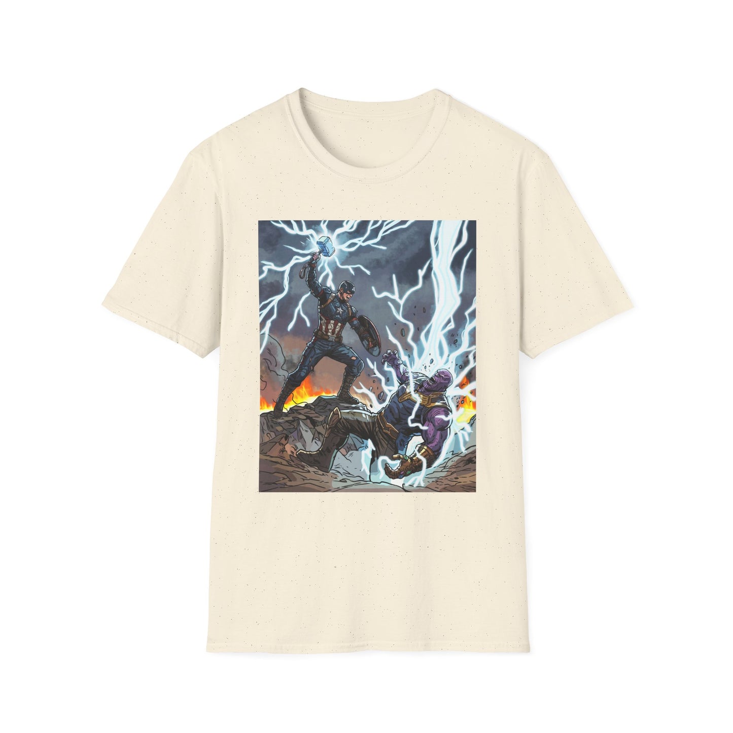 Cap & Mad Titan - T Shirt