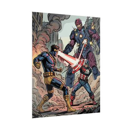 Scott & Steve Teamup - Rolled Poster