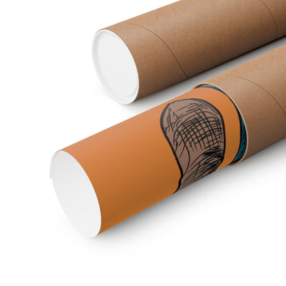 Two Faces of a Loner - Vertical Poster