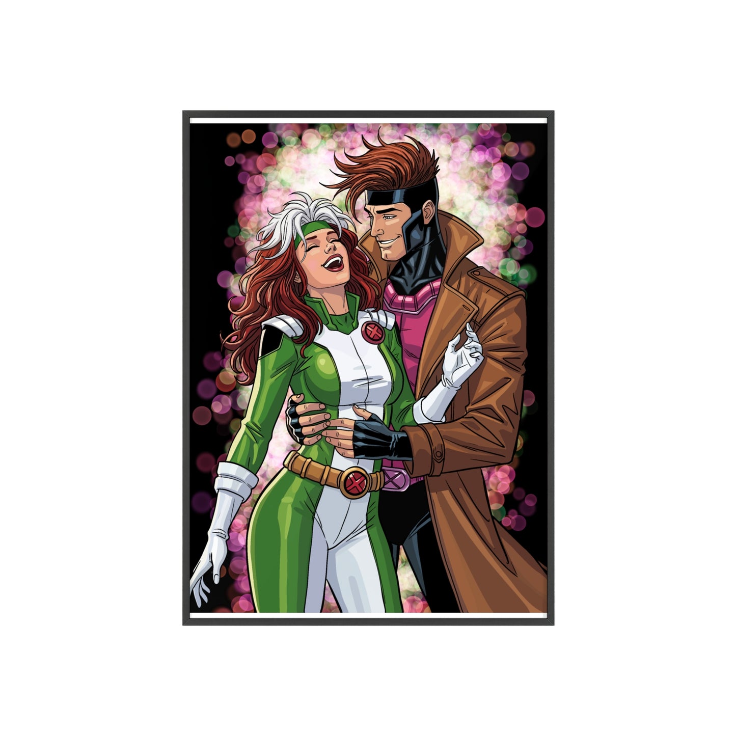 Thief & Belle - Poster with Wooden Frame