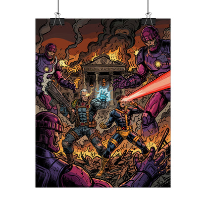 Summers vs. Sentinels - Poster