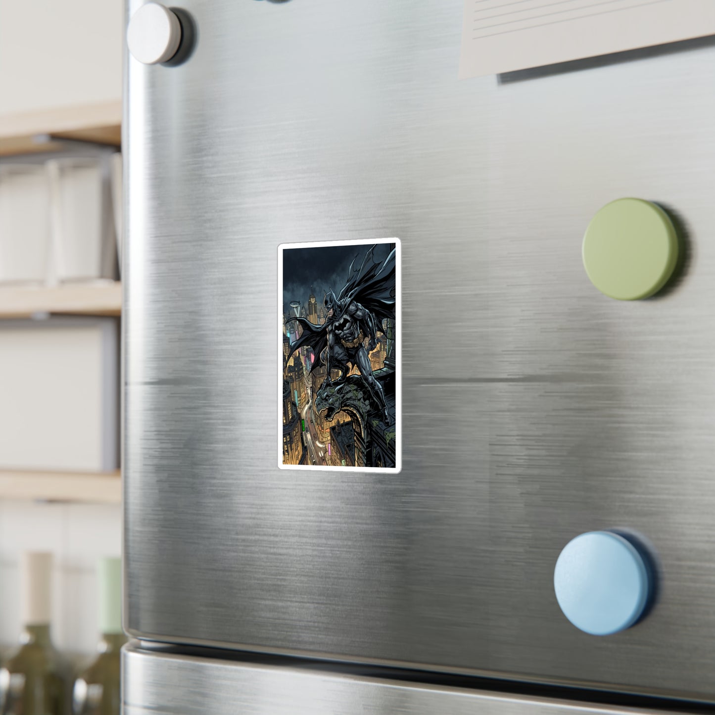 Batman Rooftop Magnet Sticker