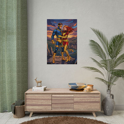 Cyclops and Phoenix Poster