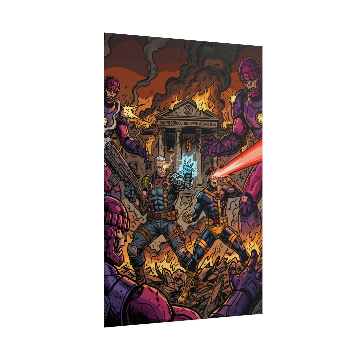 Summers vs. Sentinels - Poster