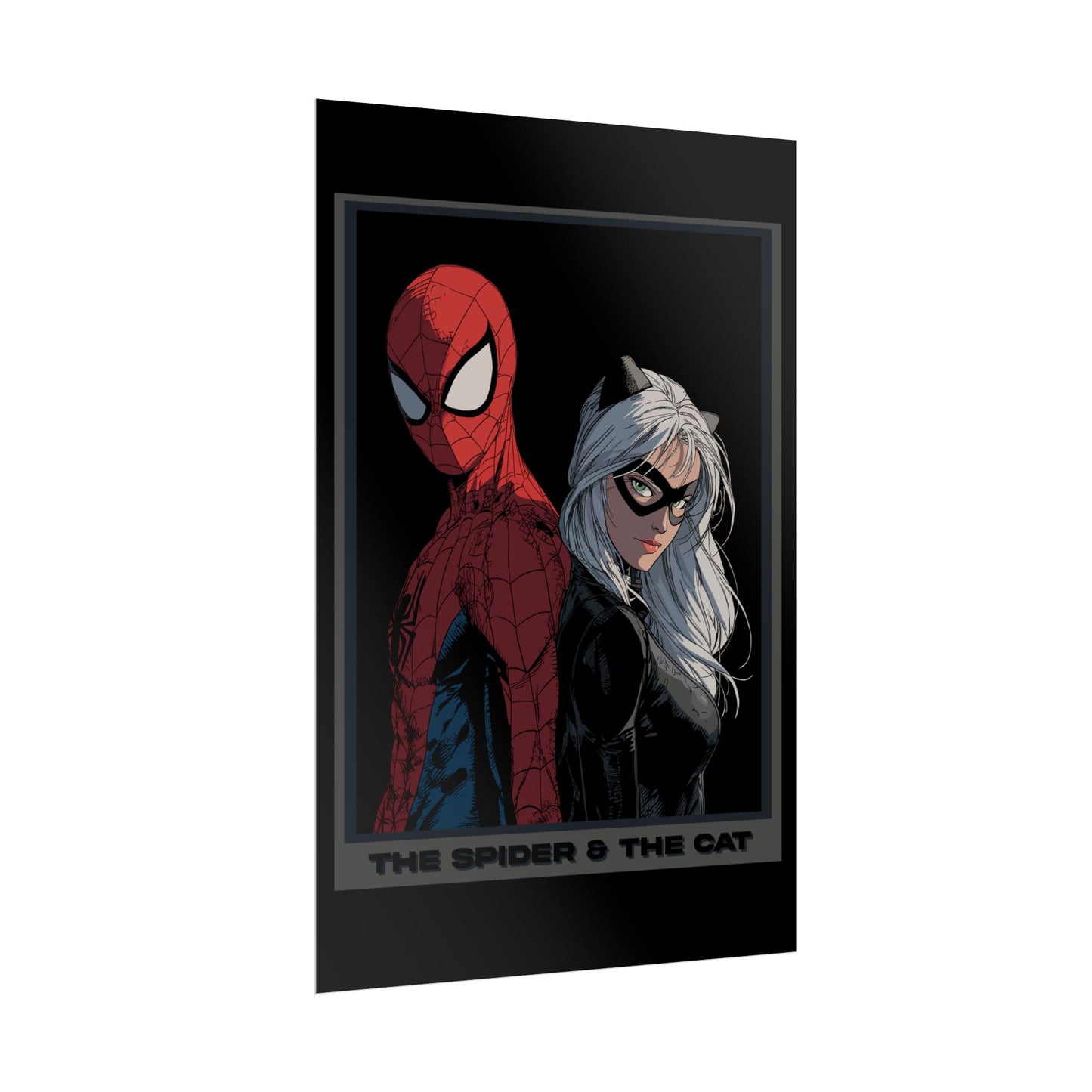 Spider & Cat Cinematic Comic Poster