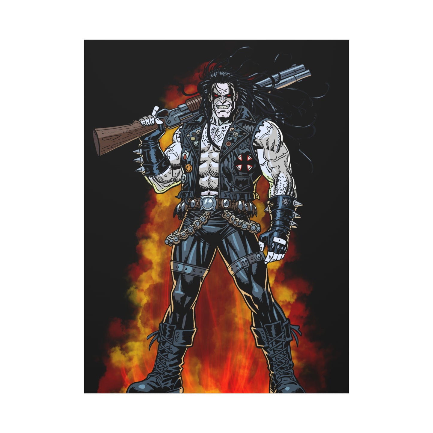 The Main Man Bounty Hunter - Matte Stretched Wall Art