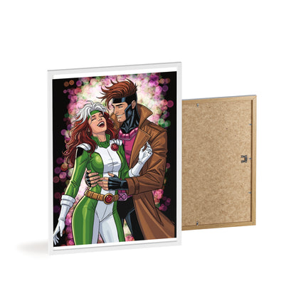 Thief & Belle - Poster with Wooden Frame