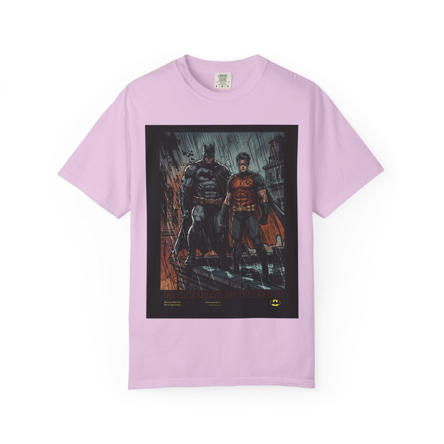 Batman & Robin Graphic T-Shirt — Dark City Comic Print