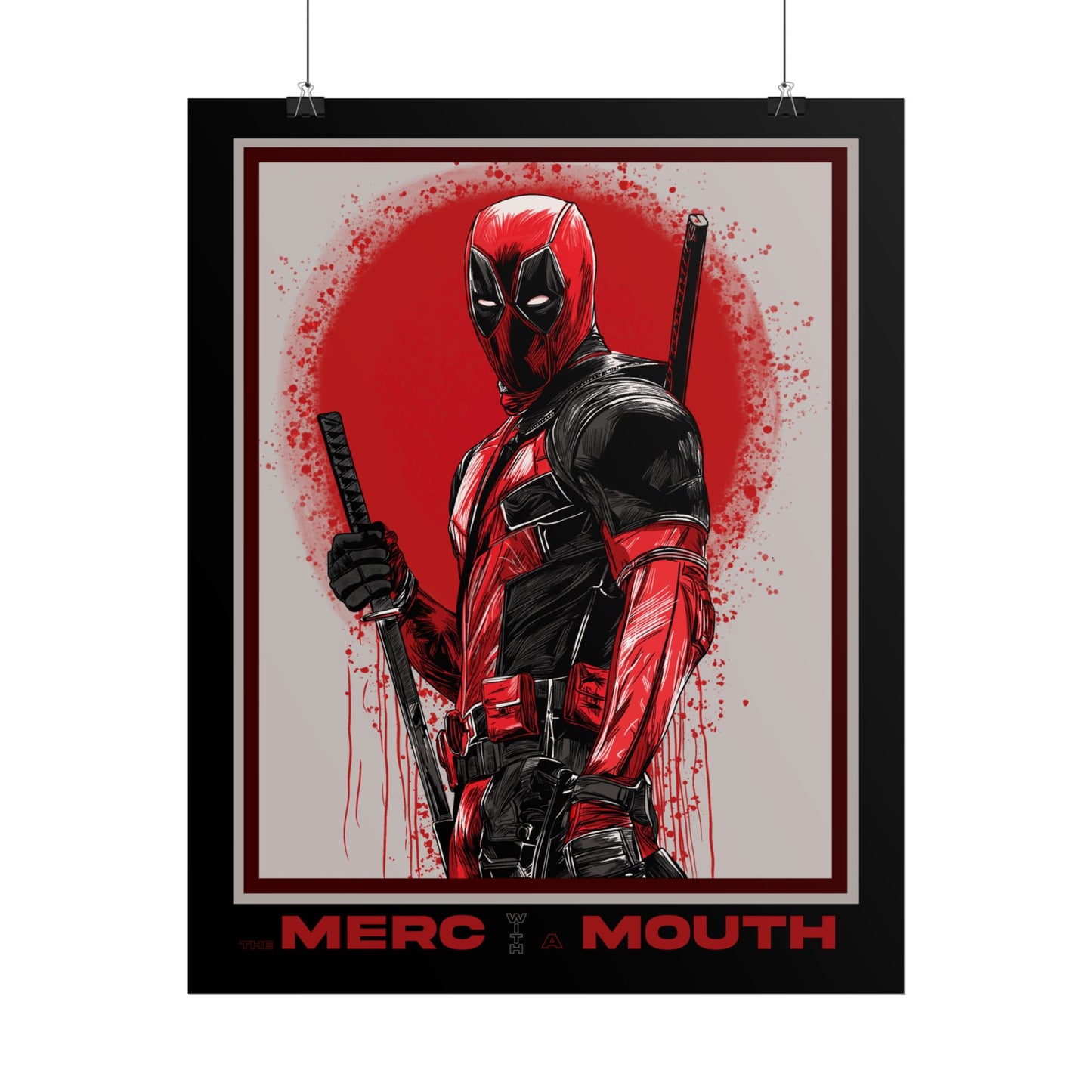 Deadpool "Merc with a Mouth" Rolled Poster