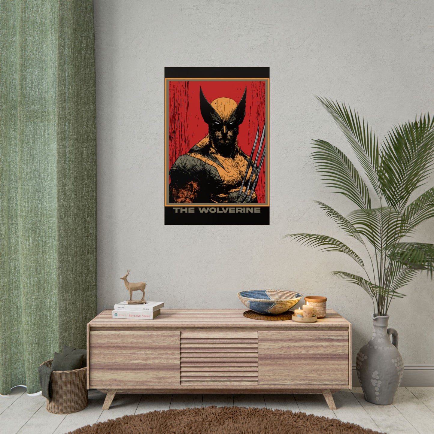 Wolverine Cinematic Rolled Poster