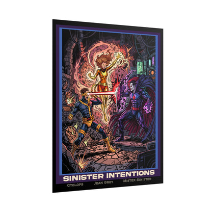 'Sinister Intentions' Comic Art Print (Cyclops · Jean Grey · Mister Sinister)