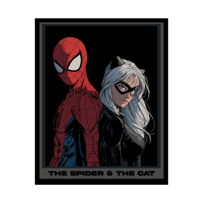 Spider & Cat Cinematic Comic Poster