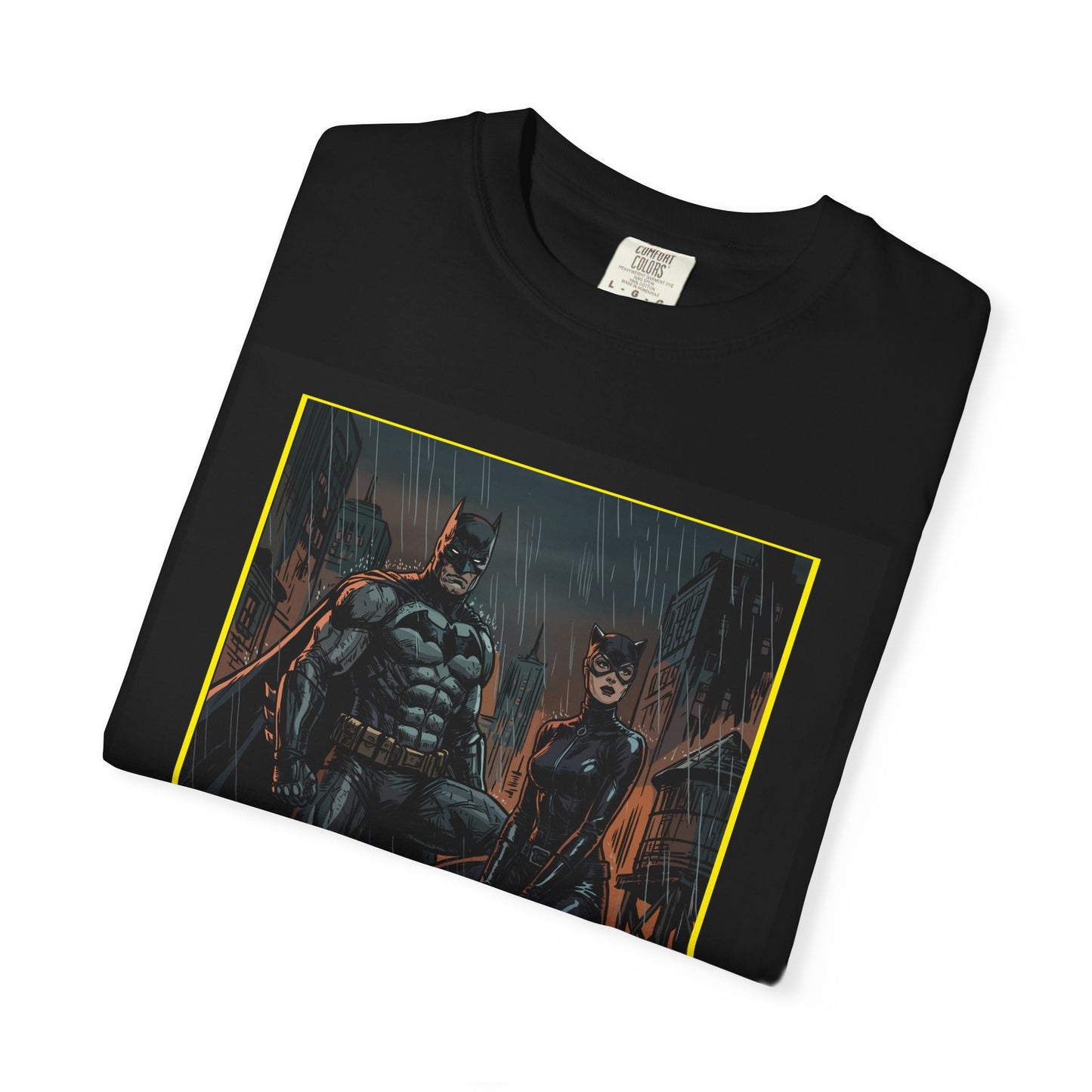 “The Bat & The Cat” Vintage Comic Poster Tee