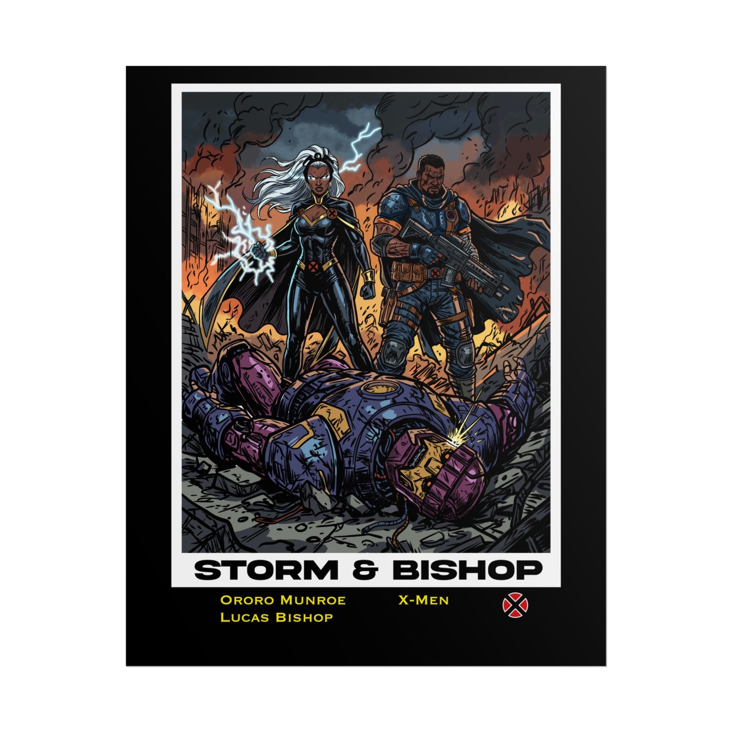 Storm & Bishop Cinematic Poster