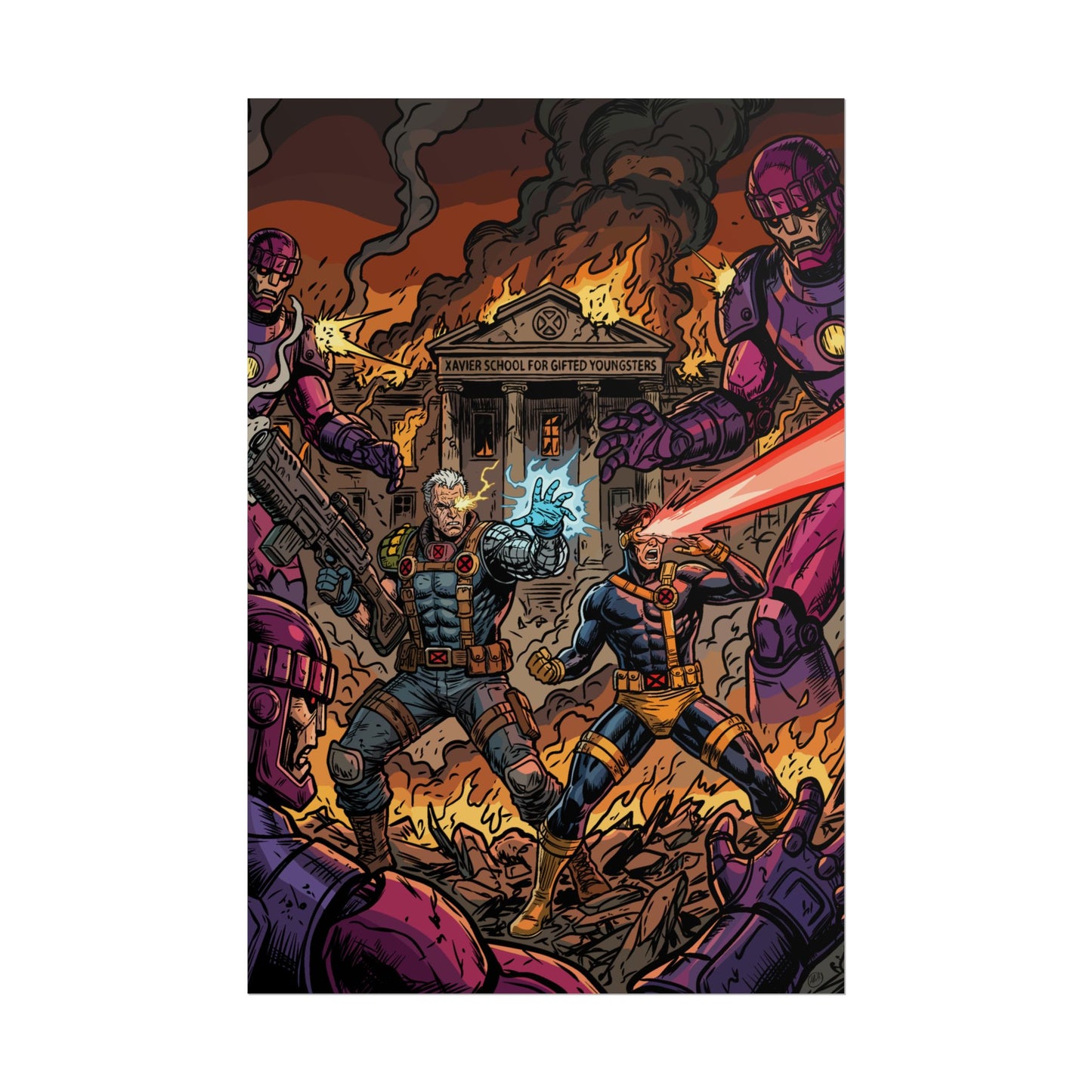 Summers vs. Sentinels - Poster