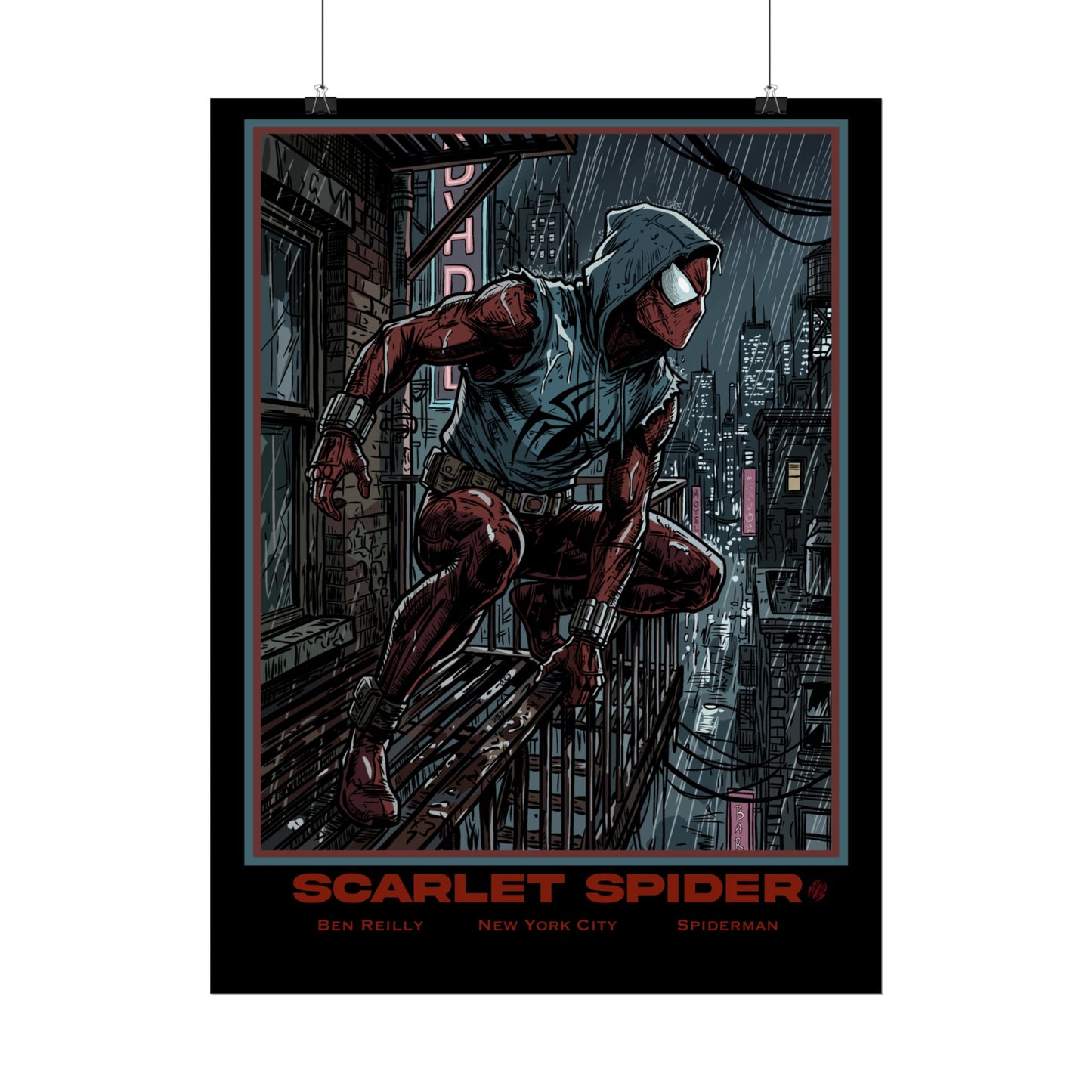 Scarlet Spider Cinematic Poster