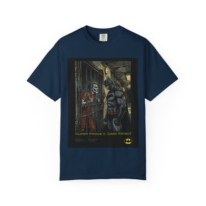 Batman vs Joker Graphic T‑Shirt — "Clown Prince V. Dark Knight" Comic Art Tee